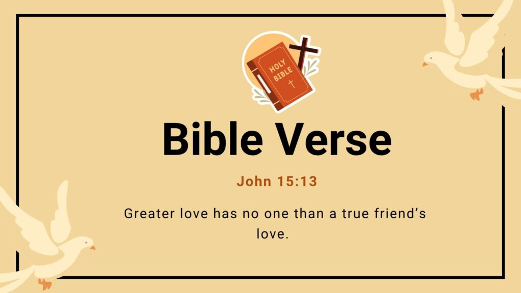 bible verses for friends
